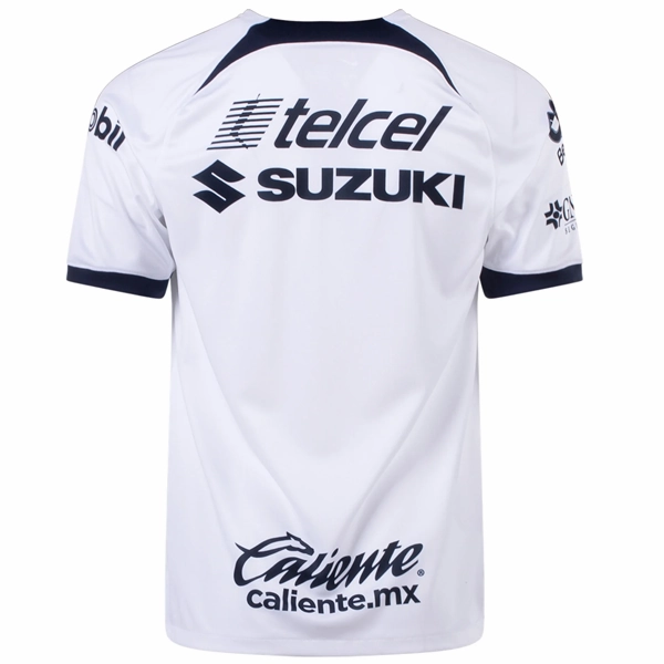 Anti Pilling Construction Wrinkle Resistant Material Nike Pumas UNAM Home Jersey 23/24 (White/Obsidian)