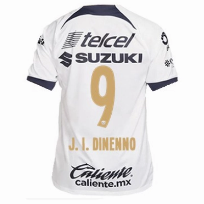 Comfort Apparel Nike Pumas UNAM Juan Dinenno Home Jersey w/ Liga MX Patch 23/24 (White/Obsidian)