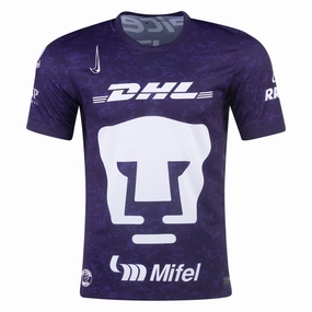 Nike Pumas UNAM Third Jersey 24/25 (Purple/White) Odor Control Yarn Four Way Stretch Fabric