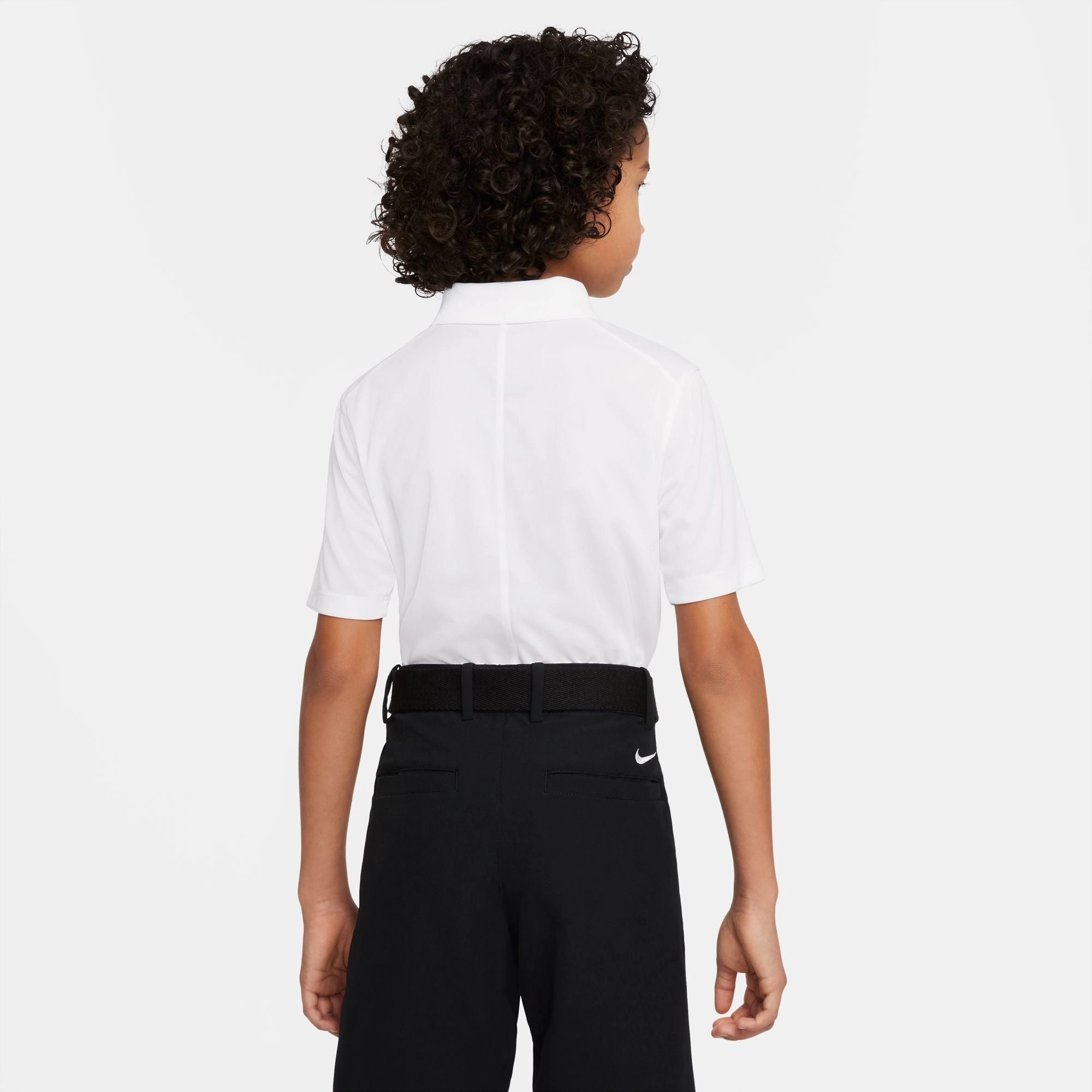 Nike "Dri-FIT Victory Big Kids Polo'" K - White Maximum Performance