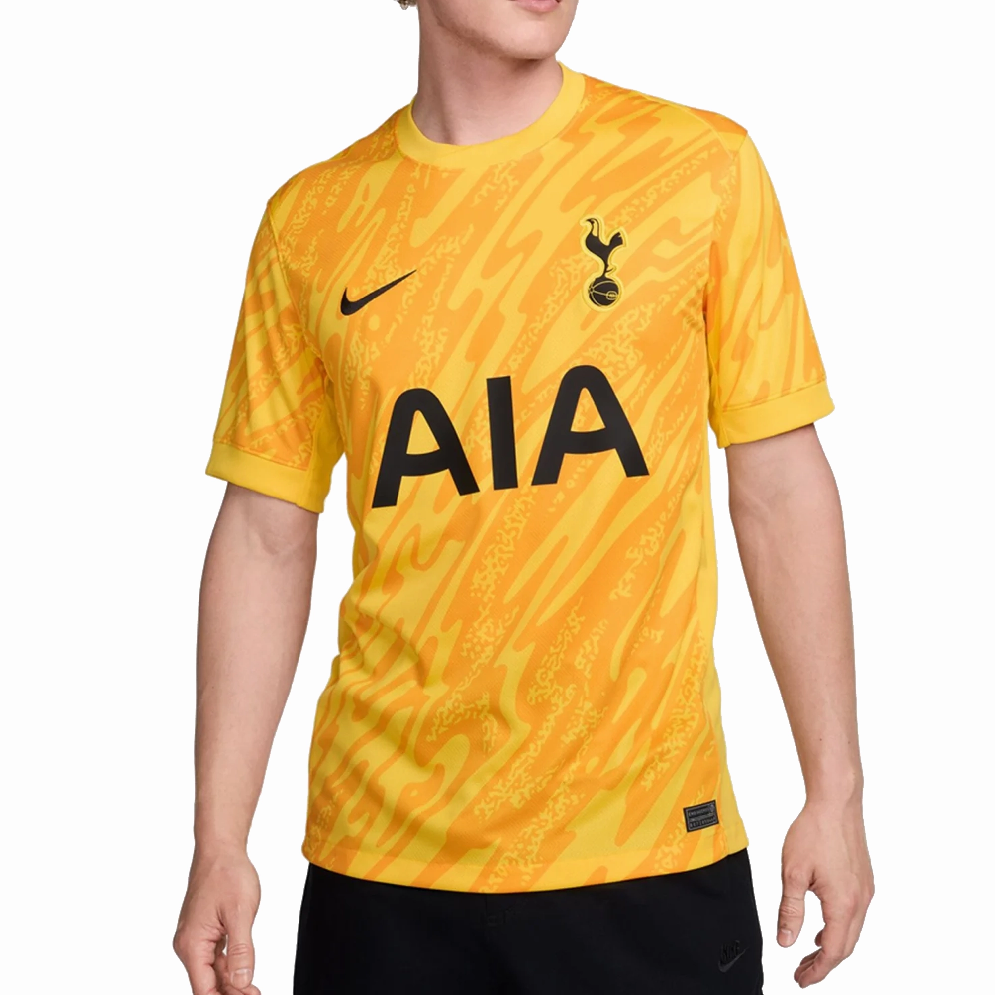 Nike Tottenham Goalkeeper Jersey 24/25 (Yellow) Low Profile Drop Shoulder