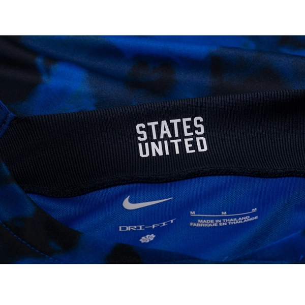 Stylish Comfort Nike United States Deandre Yedlin Away Jersey 22/23 (Bright Blue/White)