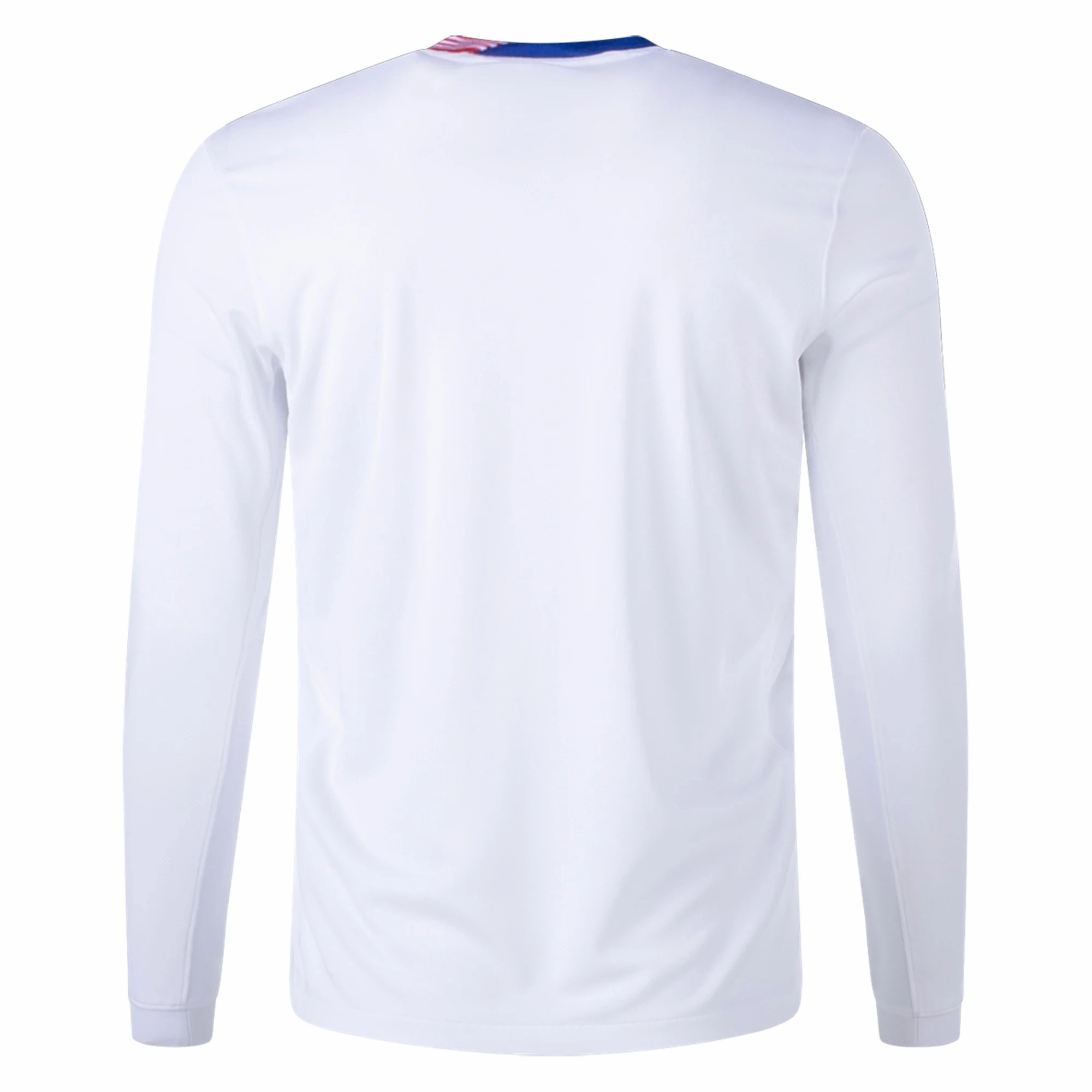 Layered Panel Design Nike United States Long Sleeve Home Jersey 24/25 (White)