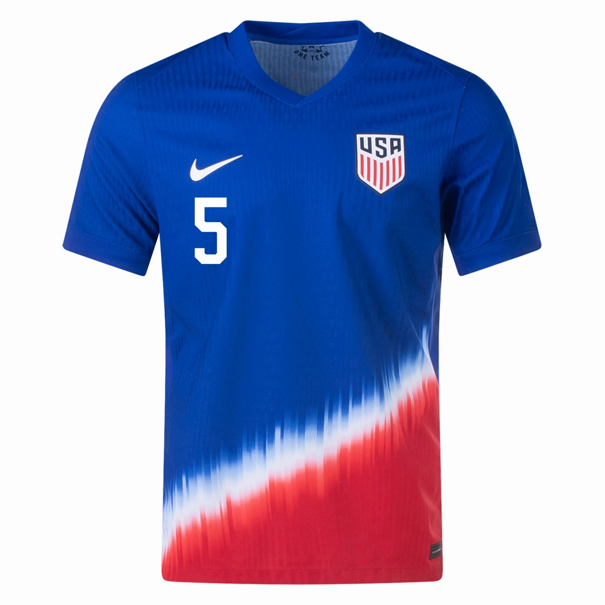 Fast Response Casual Gear Nike United States Match Authentic Antonee Robinson Away Jersey 24/25 (Old Royal/Sport Red/White)