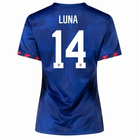 Non Binding Edgework Nike Womens United States Diego Luna Away Jersey 23/24 (Hyper Royal/Loyal Blue)