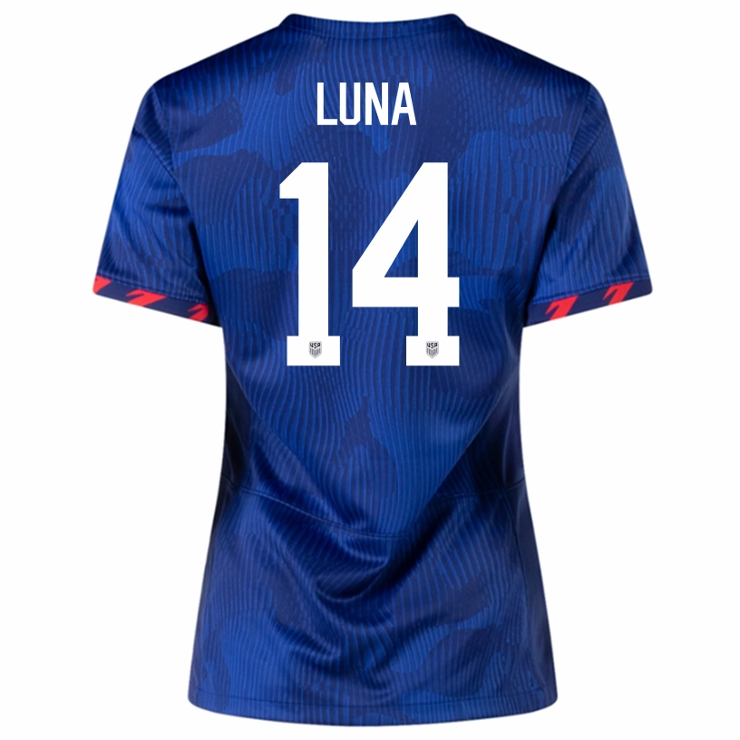 Nike Womens United States Diego Luna Away Jersey 23/24 (Hyper Royal/Loyal Blue) Chill Days