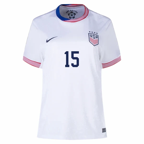 Nike Womens United States Korbin Rose Albert Home Jersey 24/25 (White) Tight Feel