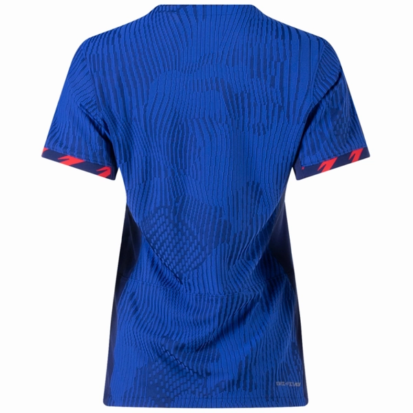 Compact Yarn Durability Nike Womens United States Match Authentic Away Jersey 23/24 (Hyper Royal/Speed Red)