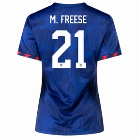 Rush Ready Motion Design Nike Womens United States Matt Freese Away Jersey 23/24 (Hyper Royal/Loyal Blue)