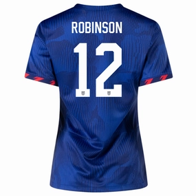 No Chafe Nike Womens United States Miles Robinson Away Jersey 23/24 (Hyper Royal/Loyal Blue)