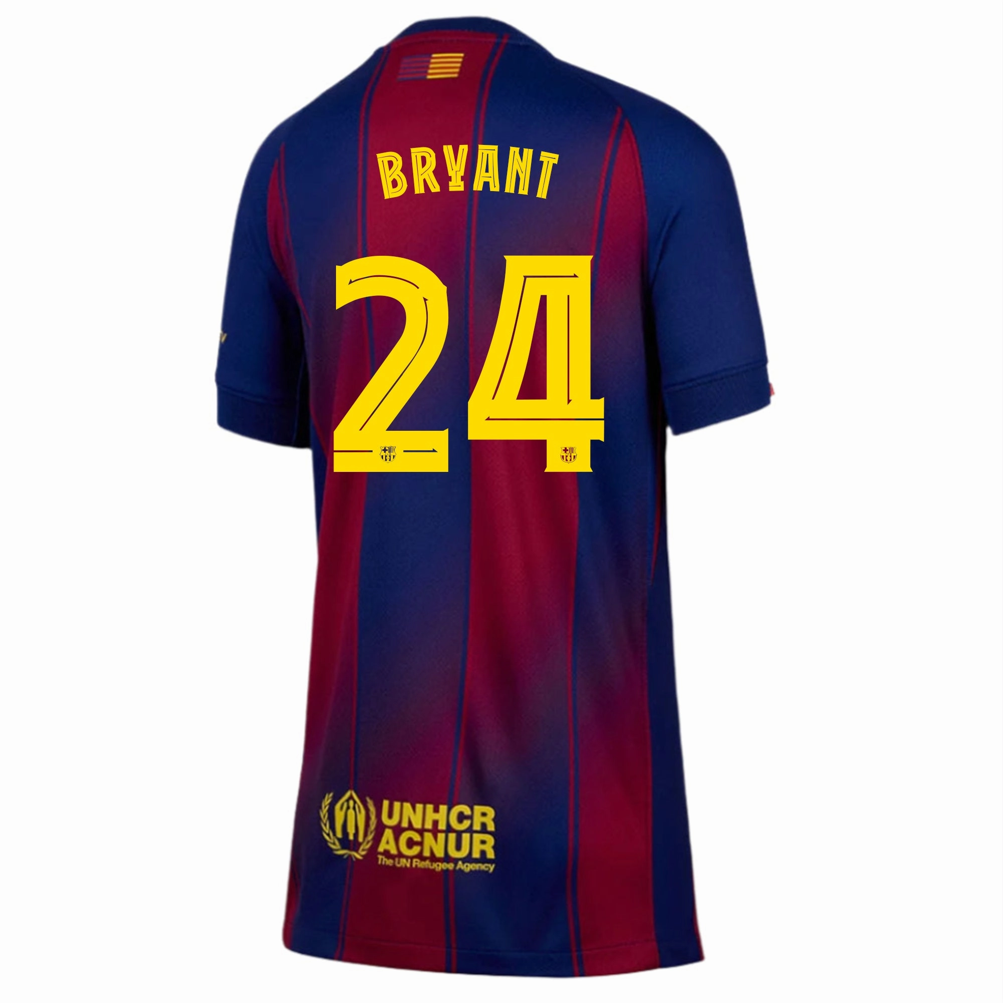 Nike Youth Kobe Bryant FC Barcelona Home Jersey 25/26 (Deep Royal Blue/Midwest Gold) Ultimate Comfort