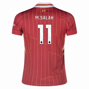 Cool Day Fit Nike Youth Liverpool Mohamed Salah Home Jersey 24/25 (Gym Red/Chrome Yellow)