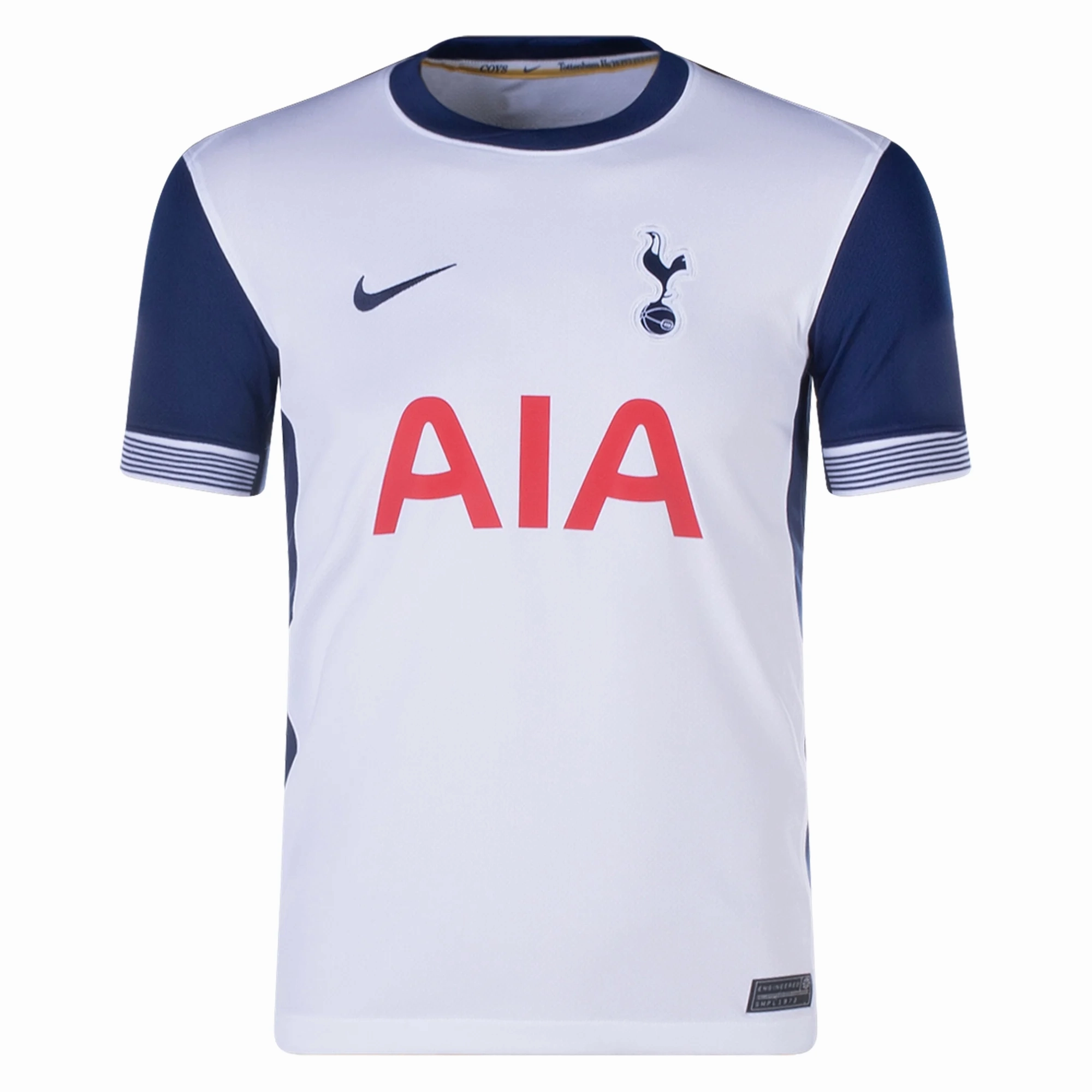 Nike Youth Tottenham Son Heung-min Home Jersey 24/25 (White/Navy) Anti Fade Technology