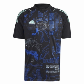 adidas - Men's Tiro Graphic Jersey (HR4210) Friction Free Zipper Guard Breath Fit
