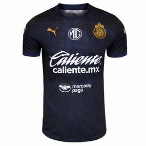 Puma Chivas Authentic Third Jersey 24/25 (Puma Navy/Gold) Comfortable Gear Move Support