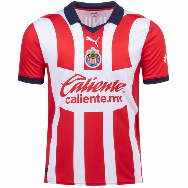 Puma Chivas Home Jersey 23/24 (Puma Red/White) Any Move Odor Resistant Finish