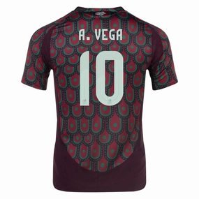adidas Mexico Authentic Alexis Vega Home Jersey 24/25 (Multicolor) Drop Shoulder Fit