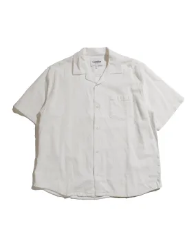 Corridor Hopsack SS White Two Tone Stitching