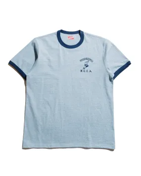 The Real McCoy's MC25015 Joe McCoy Tee / Poughkeepsie Blue Lace trim