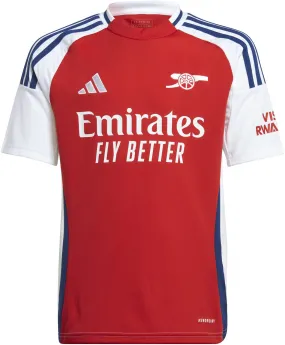 Full Zip Option Kid's Arsenal 2024/25 Home Soccer Jersey