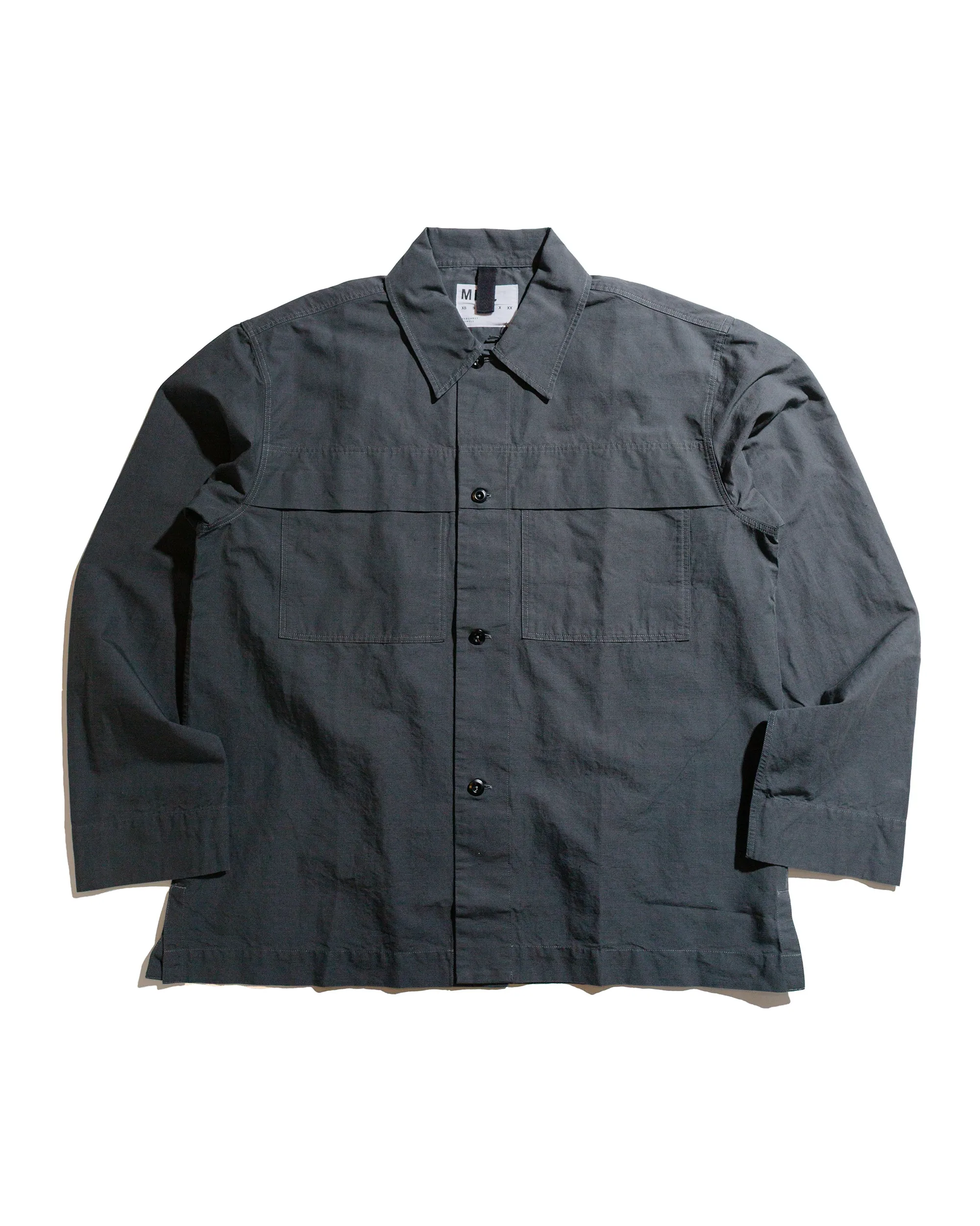 MHL Storm Flap Shirt Dry Cotton Linen Carbon Trendy Vibes