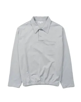 Lady White Co. L/S Richmond Polo Foggy Blue Lightweight Material