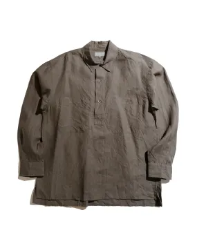 Margaret Howell Archive Overhead Shirt Shirting Linen Bay Customizable Option Multi Pocket Design