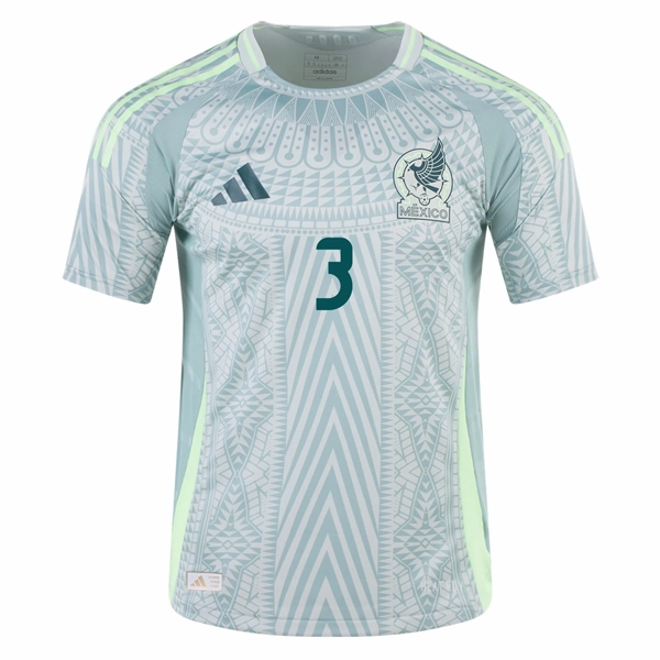 Sporty Appeal Free Motion adidas Mexico Cesar Montes Away Jersey 24/25 (Linen Green)