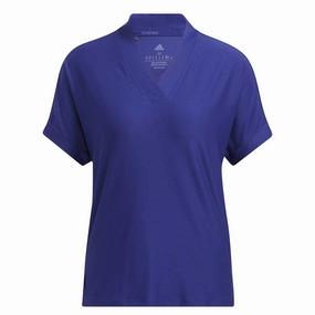 Rapid Evaporation Build Double Stitched Edges adidas - Women's Go-To Short Sleeve Polo (HA6043)