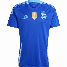 adidas Argentina Away Jersey 24/25 (Lucid Blue/Blue Burst) Soft Grip Four Way Stretch