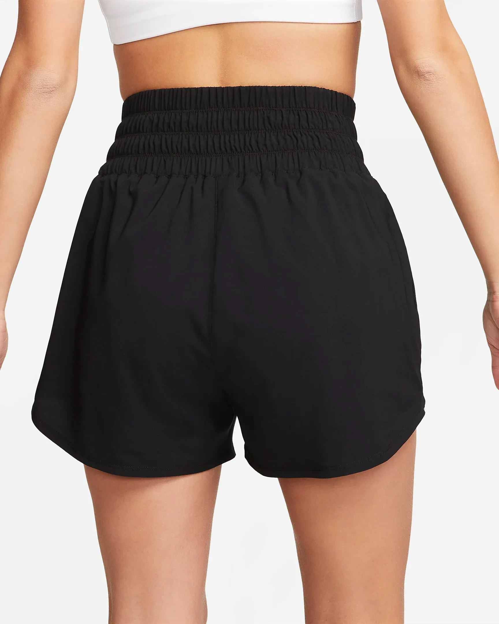 Nike One "Brief-Lined Shorts" AntimicrobialCoating Relaxed Style