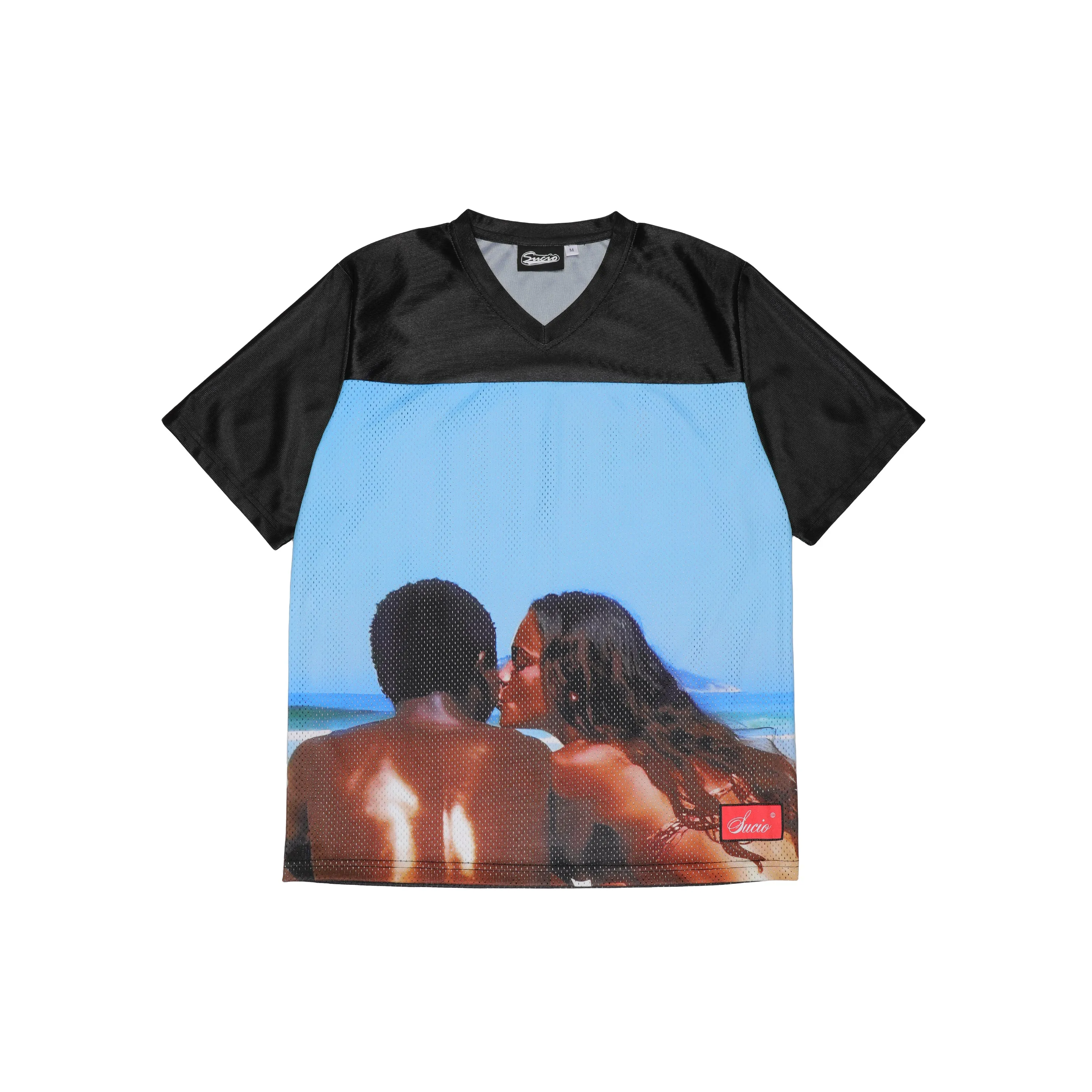 NINO SUCIO "American Football Jersey" M - Black Comfortable Fashion
