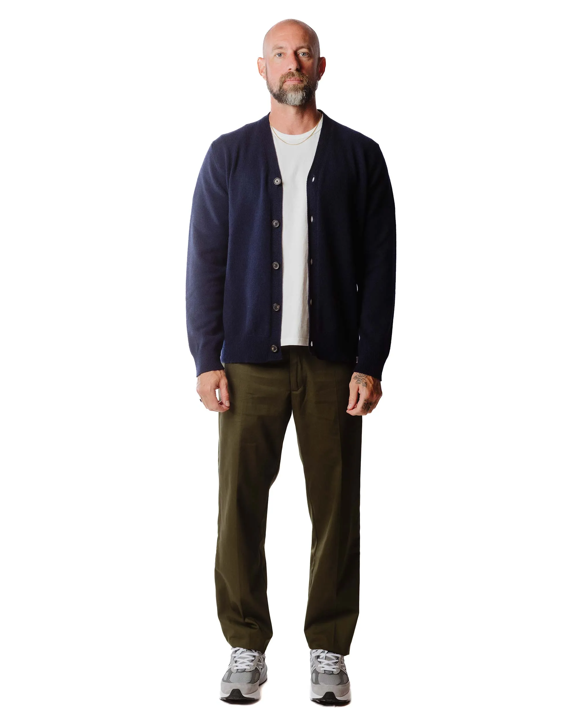 Norse Projects Adam Lambswool Dark Navy Snuggly Fit