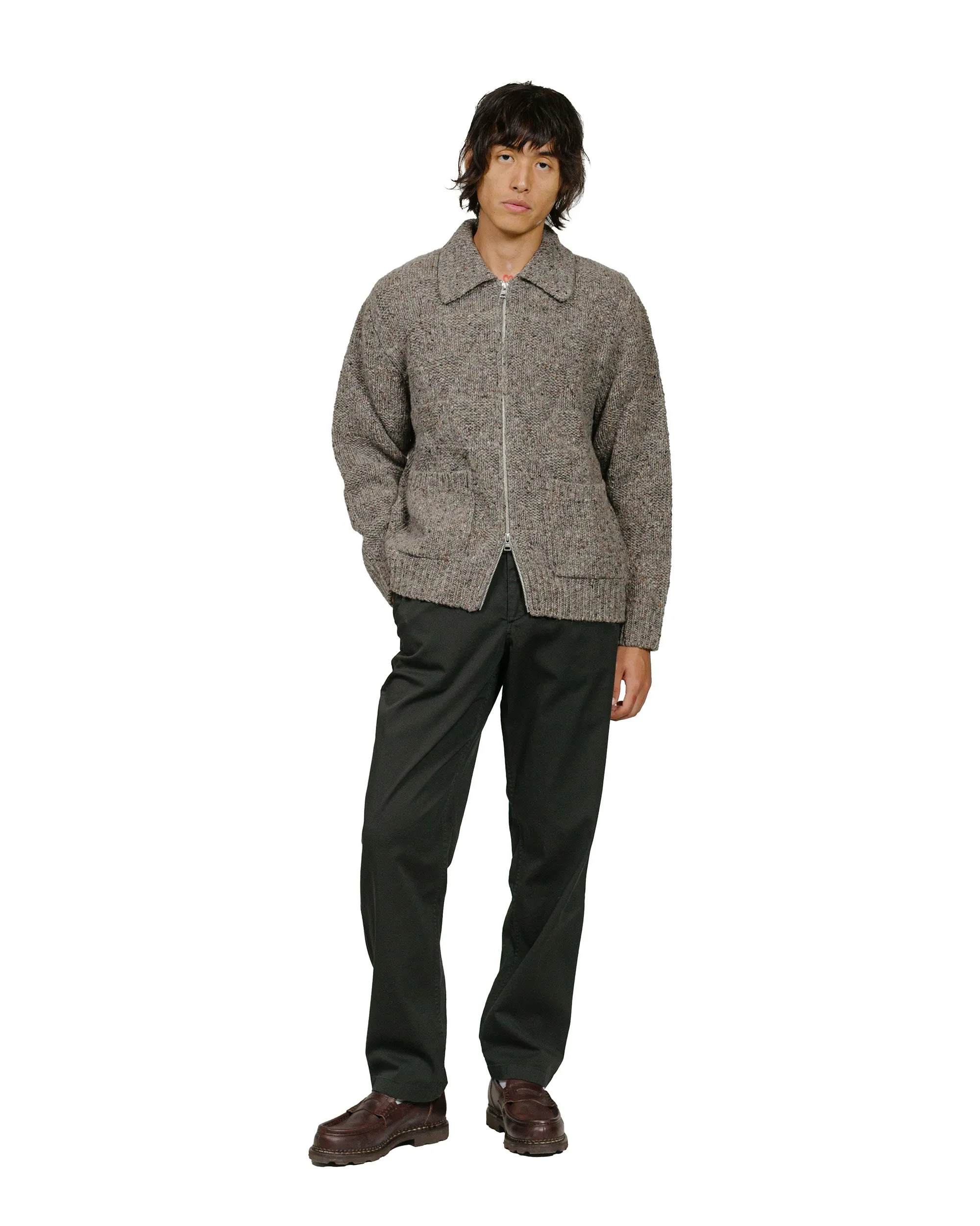 Sports Style durability test Norse Projects Erik Donegal Diamond Jacket Grey Melange