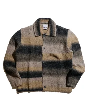 product camping suitability product vacation wearability Norse Projects Erik Gradient Alpaca Wool Jacket Utility Khaki