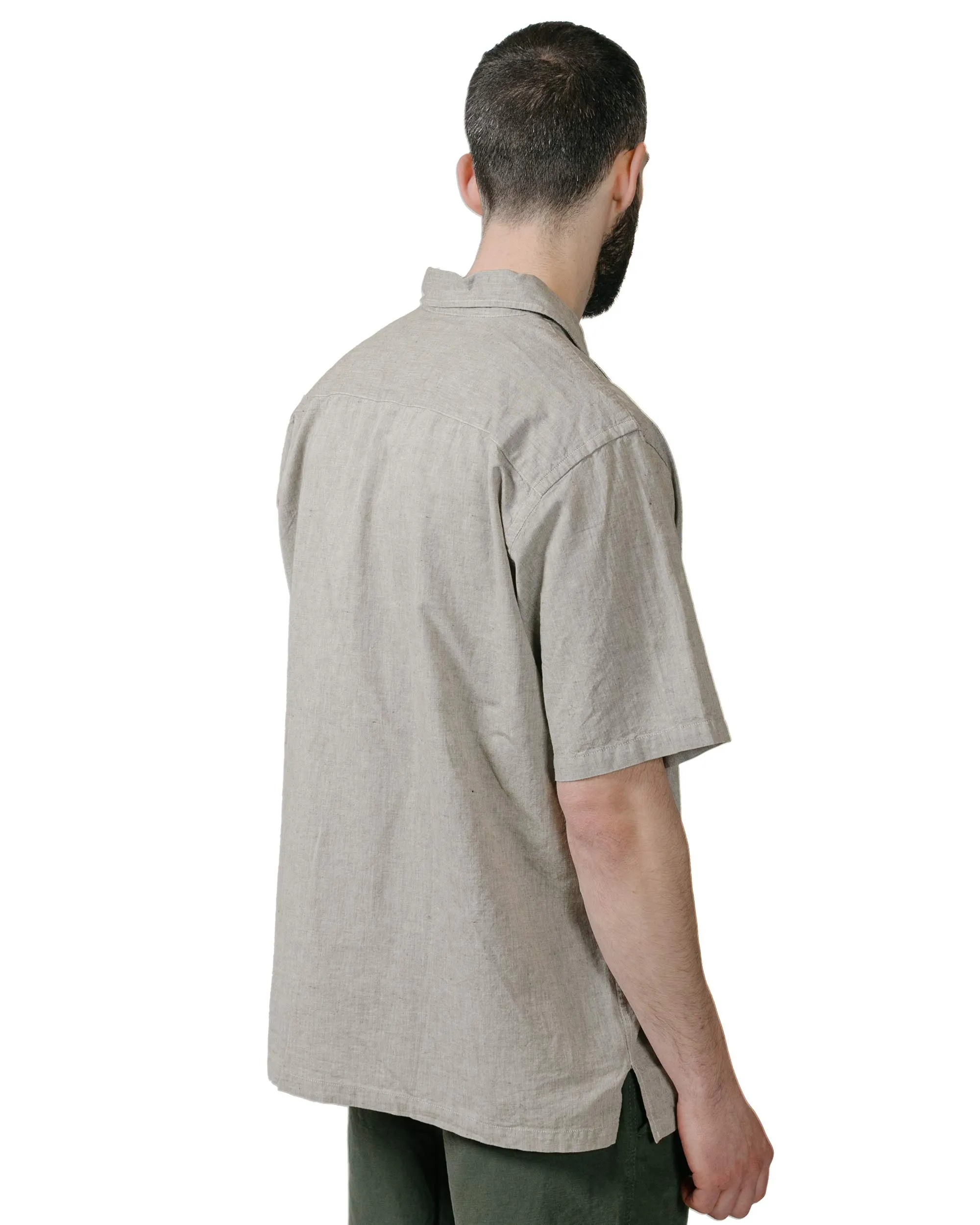 Spring Break Casual Friday Norse Projects Ivan Relaxed Cotton Linen SS Shirt Ivy Green