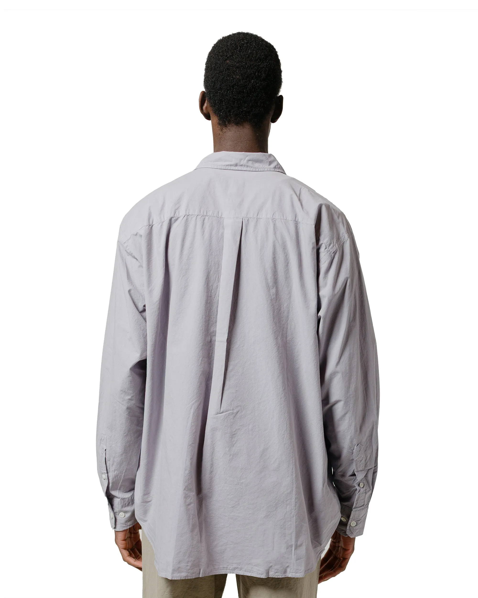 Norse Projects Ole Cotton Tencel Shirt Crocus Purple Picnic Outfit