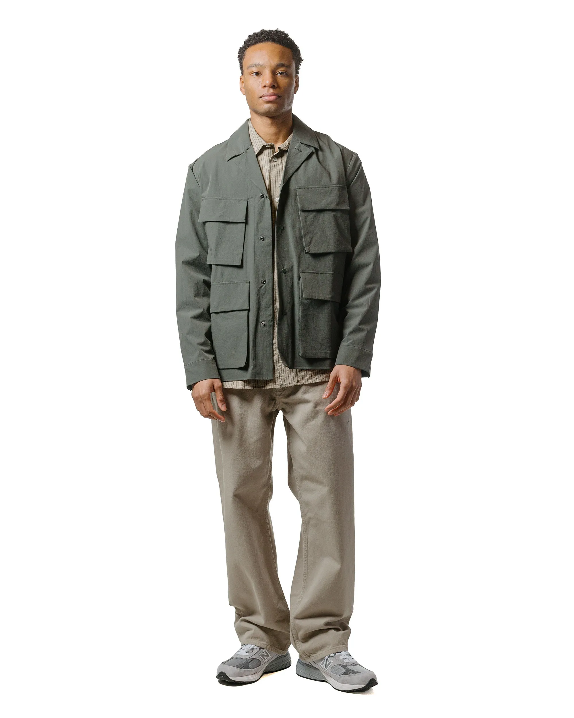 Norse Projects Ole Oversized Striped Shirt Clay Country Charm