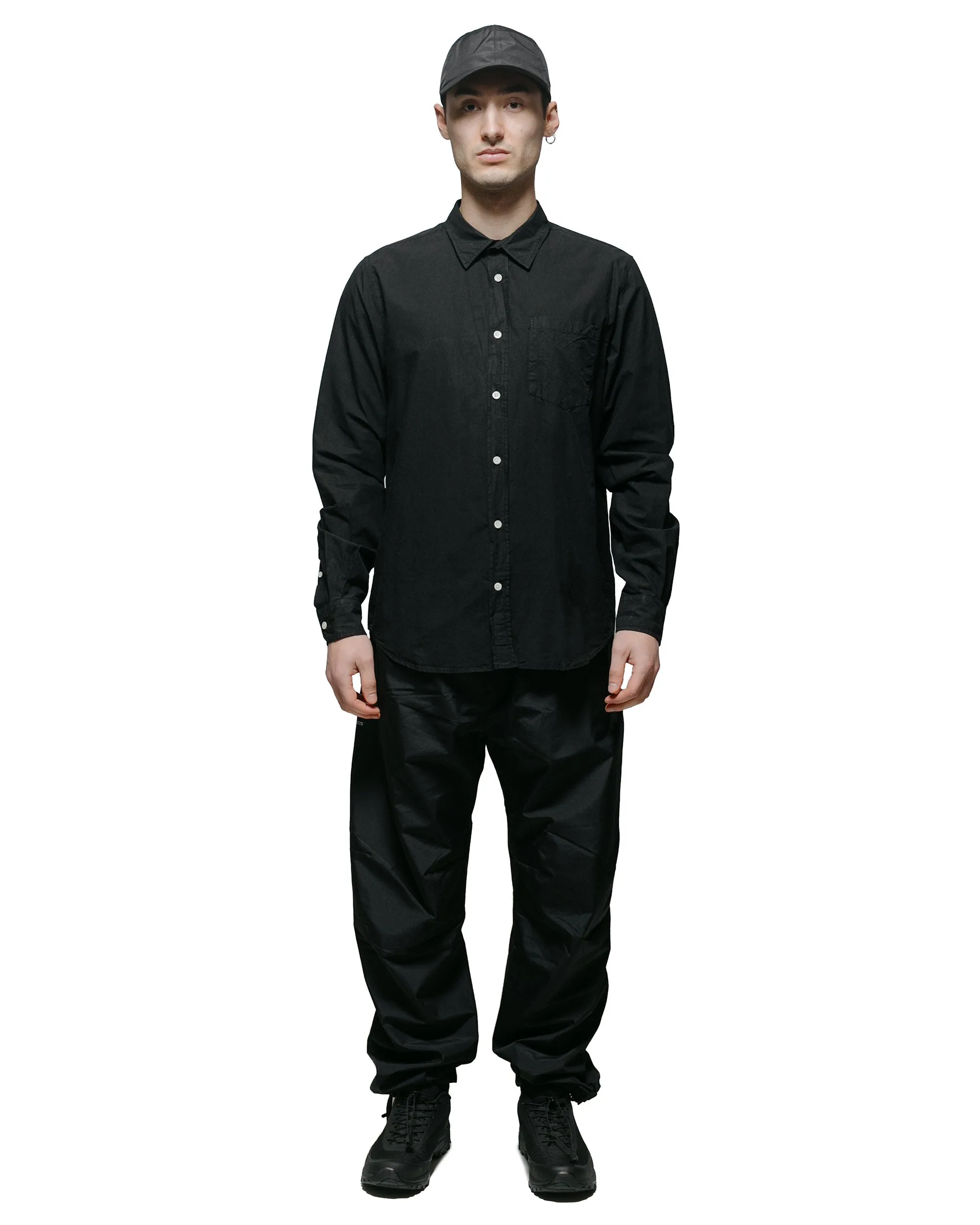 Norse Projects Osvald Tencel Black Adjustable Cuffs Vintage Wash