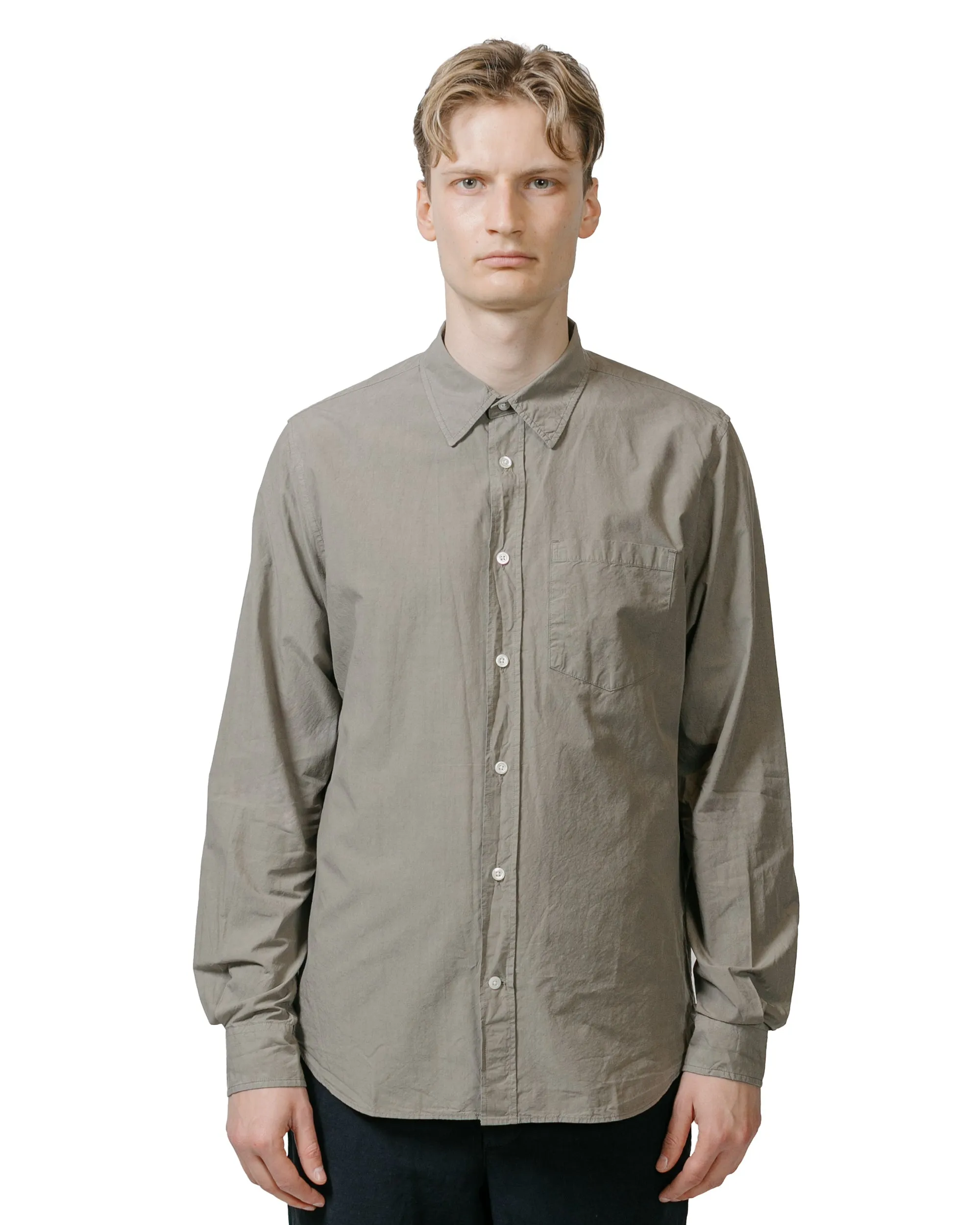 Norse Projects Osvald Tencel Mid Khaki Luxurious Feel Breathable Cotton