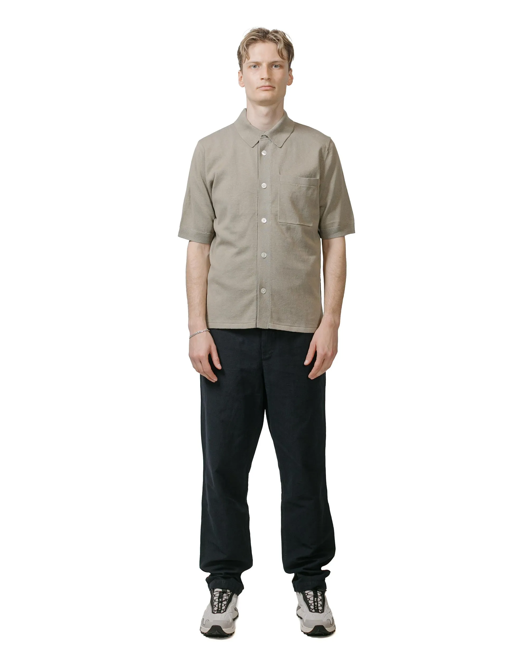 Party outfit Norse Projects Rollo Cotton Linen SS Shirt Clay