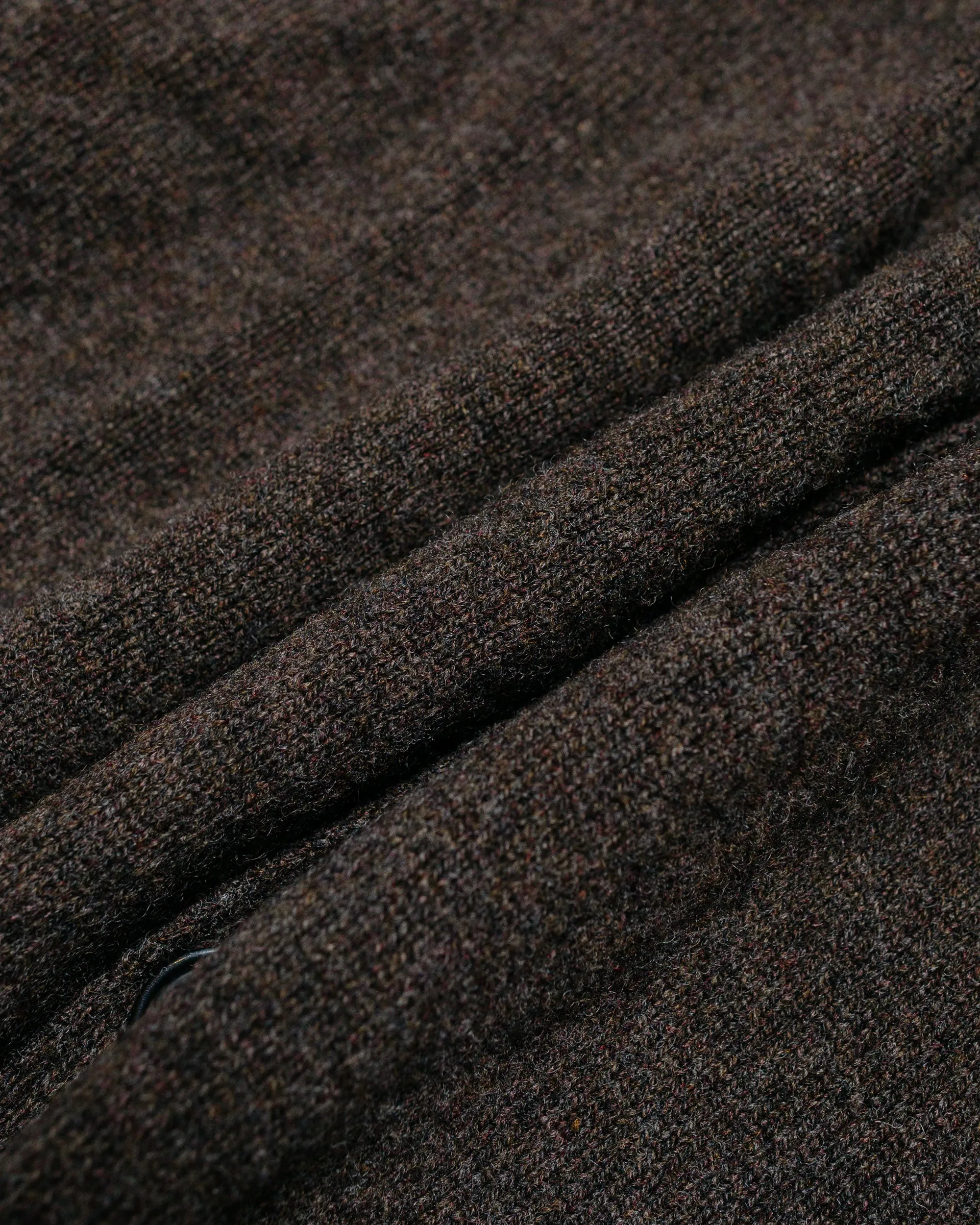 Norse Projects Standard Merino Lambswool Cardigan Heathland Brown Versatile Look product stud toughness