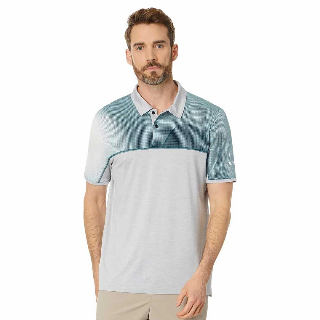 Oakley - Men's Sand Block Polo (FOA404881 6LA) High Breathability Mesh All Purpose Athletic Build