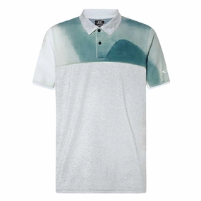 Oakley - Men's Sand Block Polo (FOA404881 6LA) Natural motion Quick Adjust