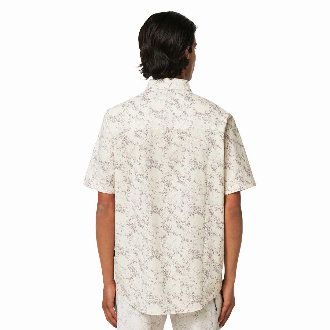 Oakley - Men's Sand Camo Woven Short Sleeve Shirt (FOA404369 9RN) Comfort Apparel