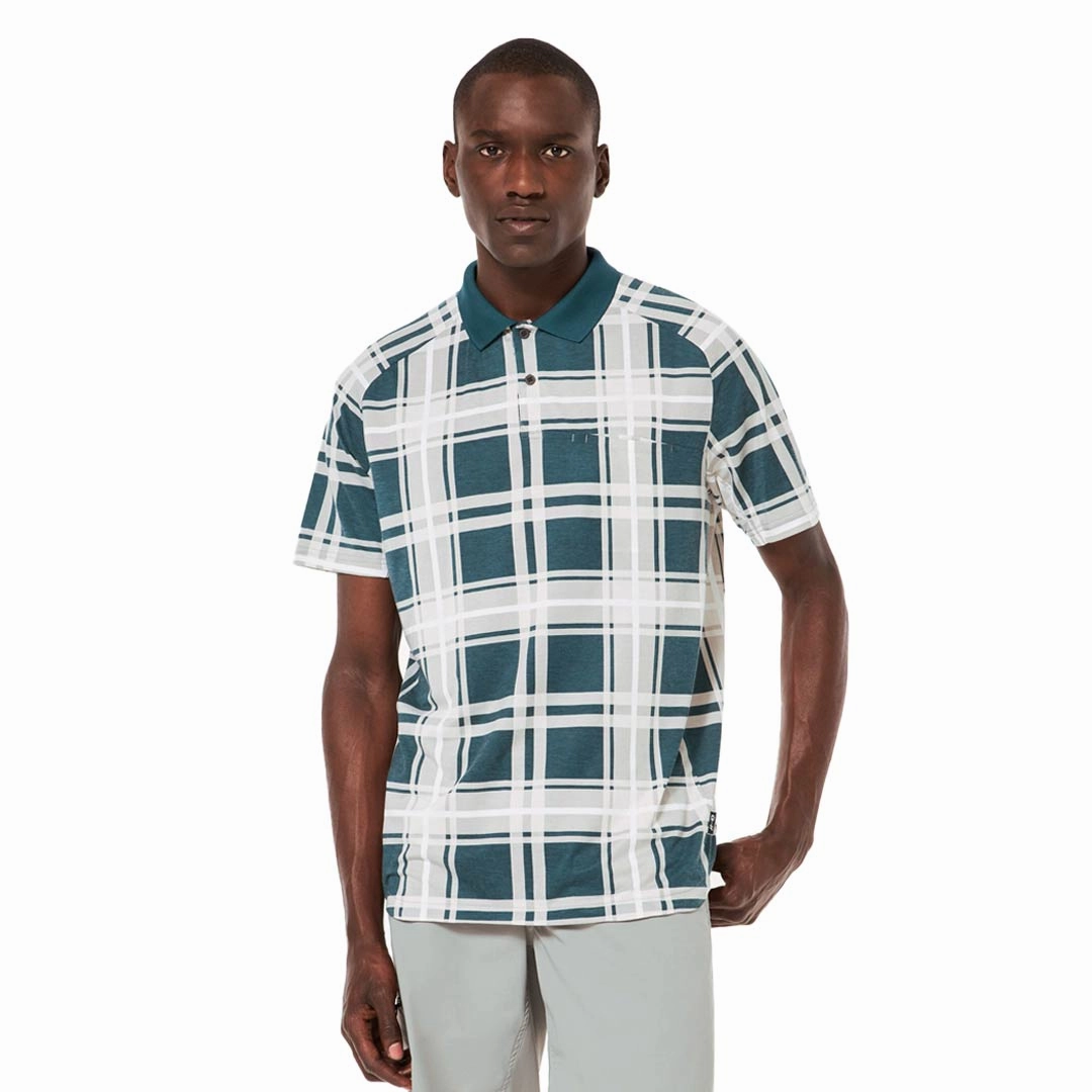 Oakley - Men's Sand Stripe Pocket Polo (FOA404874 9VO) Breath Flow Moisture Wicking Design