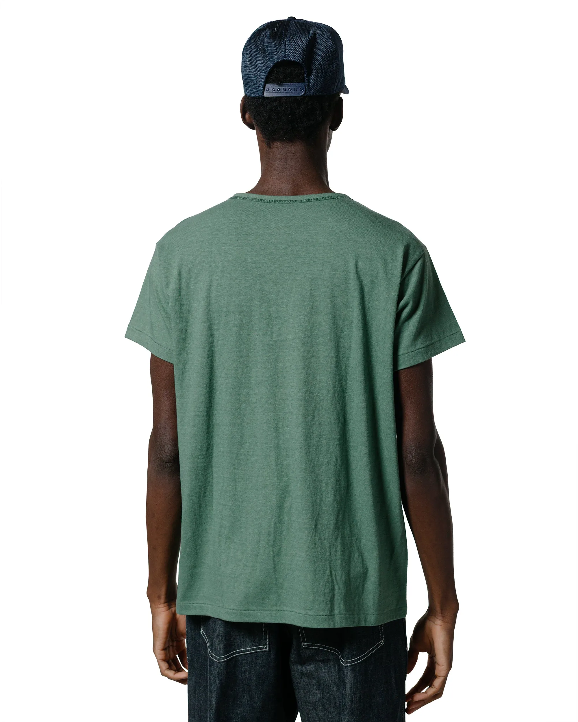 The Real McCoy's MC24014 Undershirt, Cotton, Summer Green Easy-to-Match Relaxed Everyday Wear