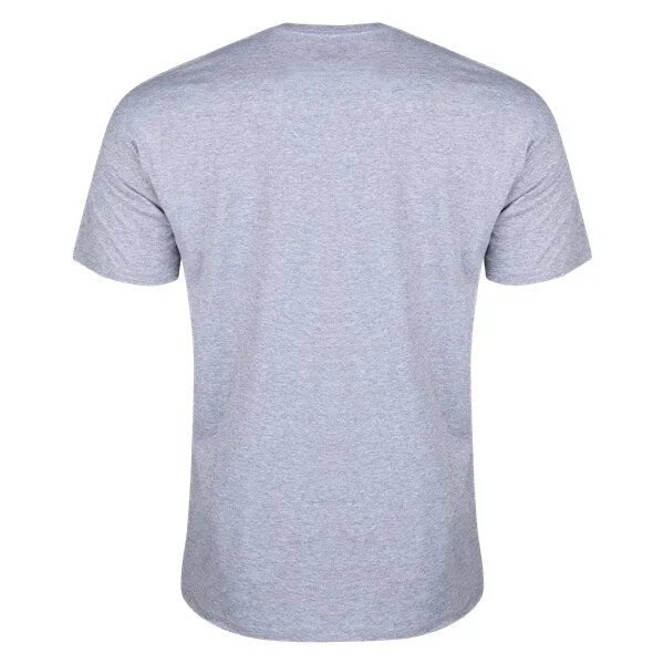 Football Machine Men's I Got Kicked By Cantona T-Shirt (Sport Grey) Outdoor Activity
