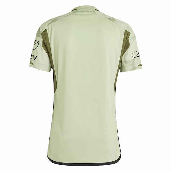 Game mode Fade Resistant Dyeing adidas LAFC Authentic Away Jersey w/ MLS   Apple TV   Ford Patches 24/25 (Magic Lime)