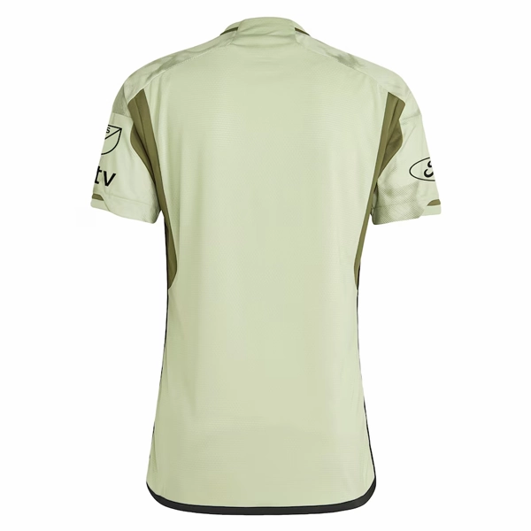 Quick Release Venting adidas LAFC Authentic Away Jersey w/ MLS   Apple TV   Ford Patches 24/25 (Magic Lime)